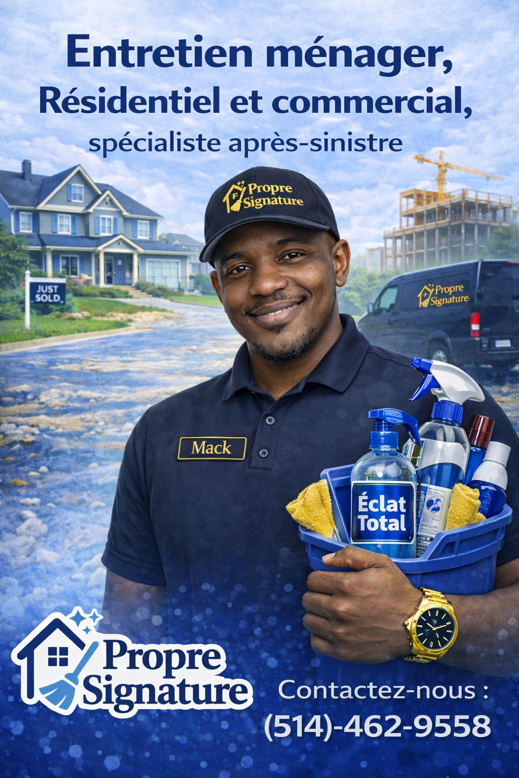 Nettoyage après-sinistre